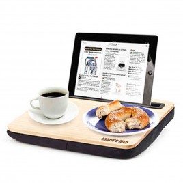 iBed 2.0 - la tableta tablilla de madera con el grabado